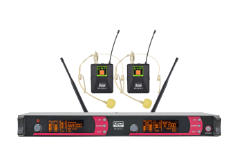 Xline MD-262A-E Радиосистема двухканальная с двумя поясными передатчиками,частотный диапазон UHF 65